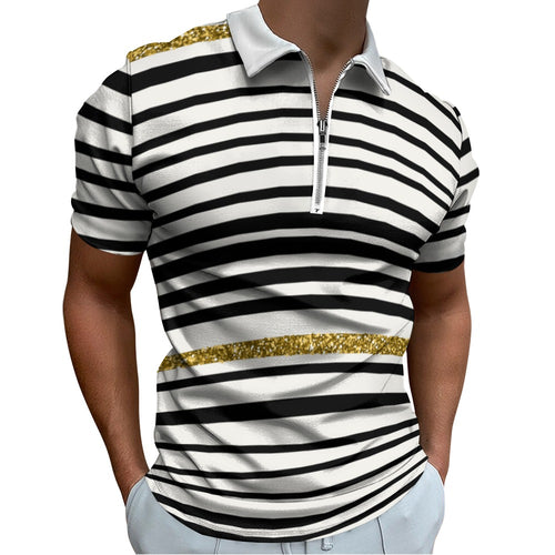 Short sleeve polo shirt Inkedjoy