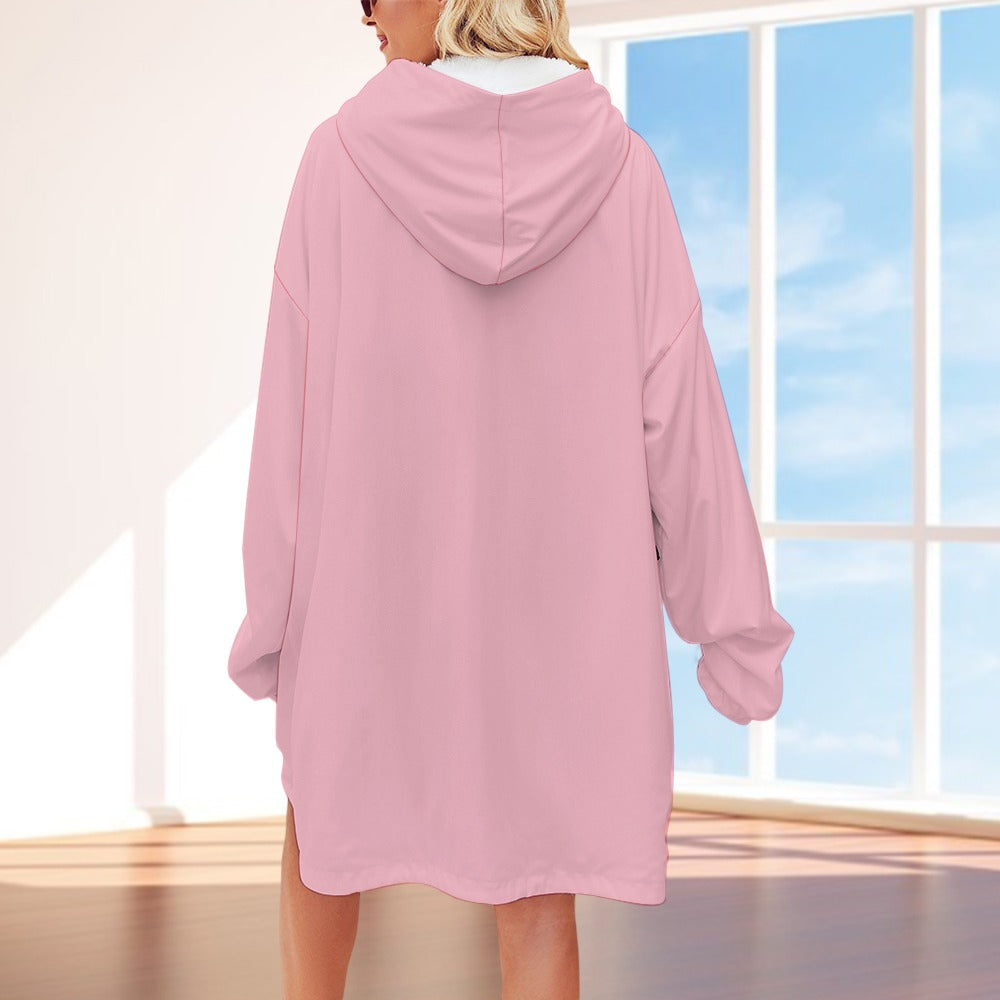 Women's Adult Hooded Blanket Shirt Inkedjoy
