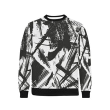 Carica l&#39;immagine nel visualizzatore di Gallery, Men&#39;s Rib Cuff Crew Neck Sweatshirt(Model H34) Inkedjoy
