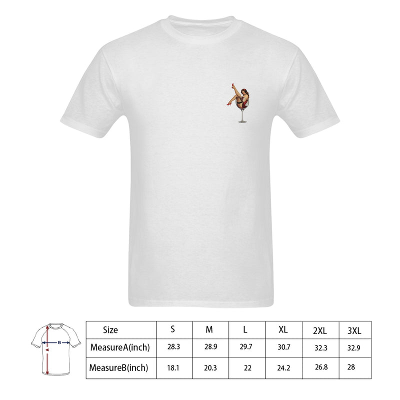 Men's Gildan T-shirt 100% Cotton (USA Size) (Model T02) Inkedjoy