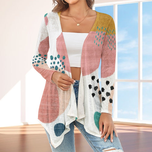 Women's knitted cardigan Inkedjoy