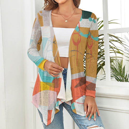 Women's knitted cardigan Inkedjoy