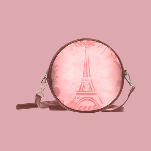 Round Messenger Bag (Model 1647) Inkedjoy