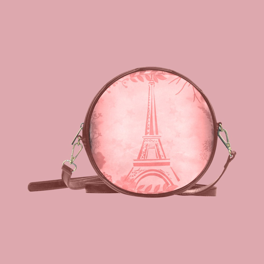 Round Messenger Bag (Model 1647) Inkedjoy