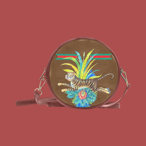 Round Messenger Bag (Model 1647) Inkedjoy