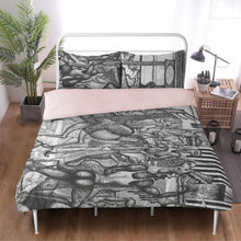 Carica l&#39;immagine nel visualizzatore di Gallery, Bedding Set  copri piumone piu federe - trisarte
