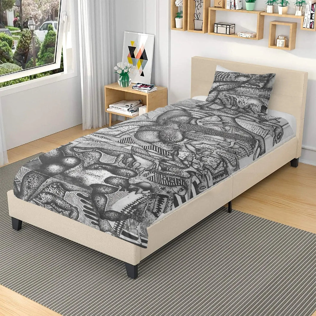 Bedding Set  copri piumone piu federe - trisarte