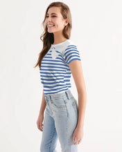 Carica l&#39;immagine nel visualizzatore di Gallery, Blue Women&#39;s T-shirt - trisarte
