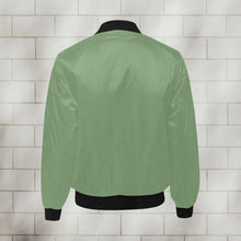 Carica l&#39;immagine nel visualizzatore di Gallery, Men&#39;s All Over Print Quilted Bomber Jacket(Model H33) Inkedjoy
