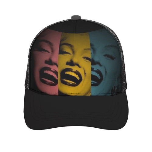 Baseball Cap Bent glue rear hollow (multi-color optional) Inkedjoy