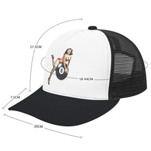 Cargar imagen en el visor de la galería, Baseball Cap Bent glue rear hollow (multi-color optional) Inkedjoy

