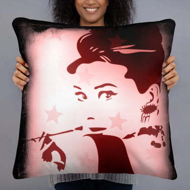 Cuscino Audrey Hepburn - trisarte