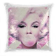 Carica l&#39;immagine nel visualizzatore di Gallery, Cuscino Pailettes hfdftrt Hoplix
