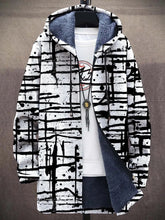 Carica l&#39;immagine nel visualizzatore di Gallery, Men&#39;s Digital Printed Stand Collar Jacket trisarte
