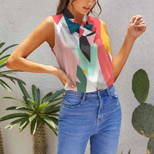 Carica l&#39;immagine nel visualizzatore di Gallery, Summer Ladies Sleeveless Top Inkedjoy
