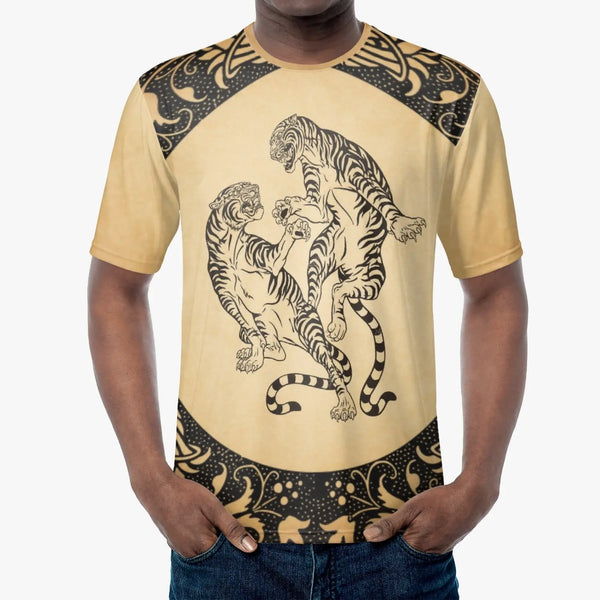 Men T-shirt tiger