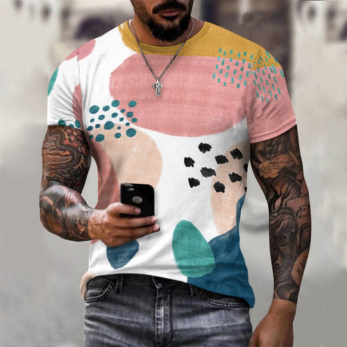 Men's Cotton T-shirt Inkedjoy