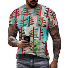 Cargar imagen en el visor de la galería, Men&#39;s Cotton T-shirt Inkedjoy

