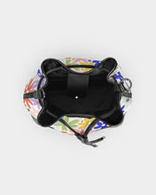 Carica l&#39;immagine nel visualizzatore di Gallery, art Mini Drawstring Bucket Bag trisarte
