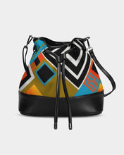Carica l&#39;immagine nel visualizzatore di Gallery, art Mini Drawstring Bucket Bag trisarte
