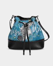 Carica l&#39;immagine nel visualizzatore di Gallery, arte Mini Drawstring Bucket Bag trisarte
