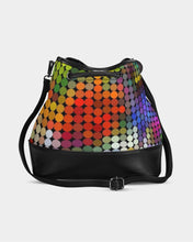 Cargar imagen en el visor de la galería, art Mini Drawstring Bucket Bag trisarte
