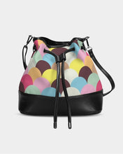 Carica l&#39;immagine nel visualizzatore di Gallery, art Mini Drawstring Bucket Bag trisarte
