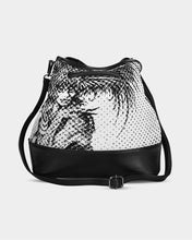 Carica l&#39;immagine nel visualizzatore di Gallery, art Mini Drawstring Bucket Bag trisarte
