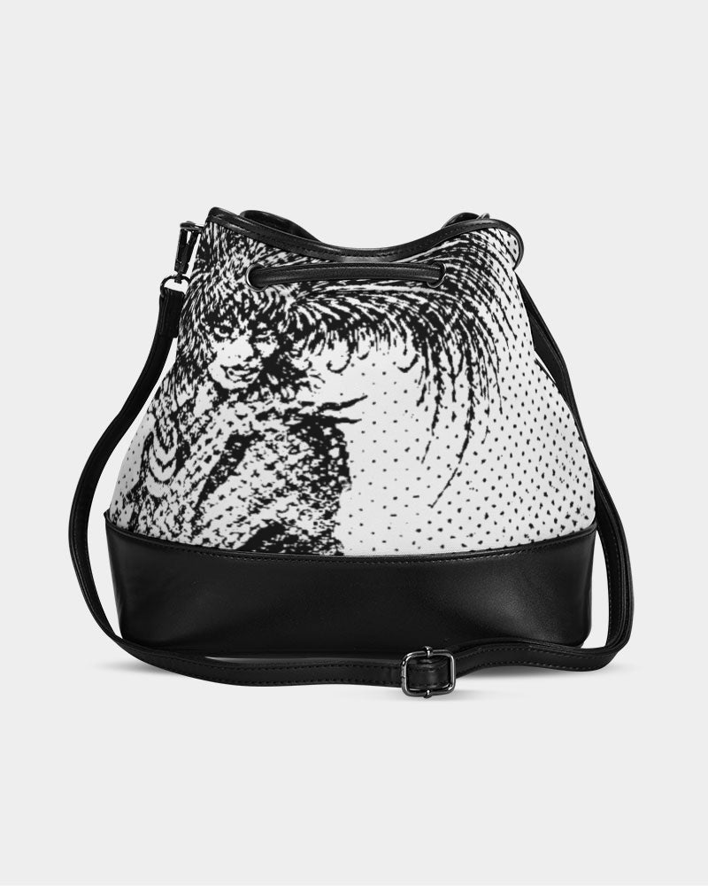 art Mini Drawstring Bucket Bag trisarte
