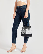 Carica l&#39;immagine nel visualizzatore di Gallery, art Mini Drawstring Bucket Bag trisarte
