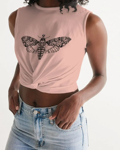 Pink Women's Twist tops - trisarte