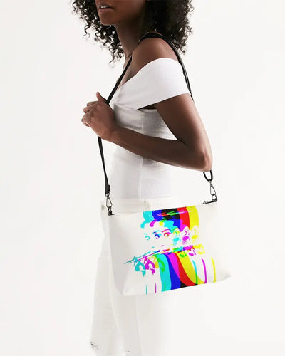 Pouch bag Audrey Hepburn borsa artistica - trisarte