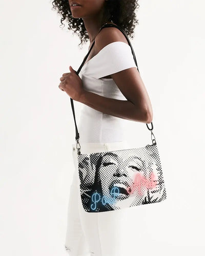 Pouch bag Marilyn Monroe borsa artistica - trisarte