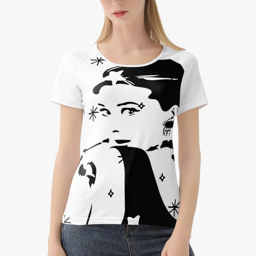 Women T-shirt Audrey Hepburn - trisarte