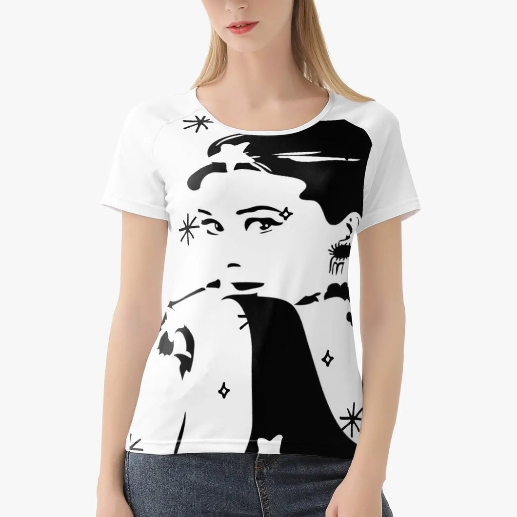 Women T-shirt Audrey Hepburn - trisarte