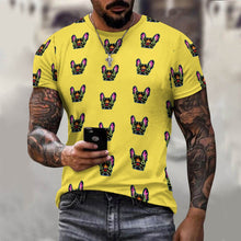 Carica l&#39;immagine nel visualizzatore di Gallery, T-shirt bulldog Inkedjoy
