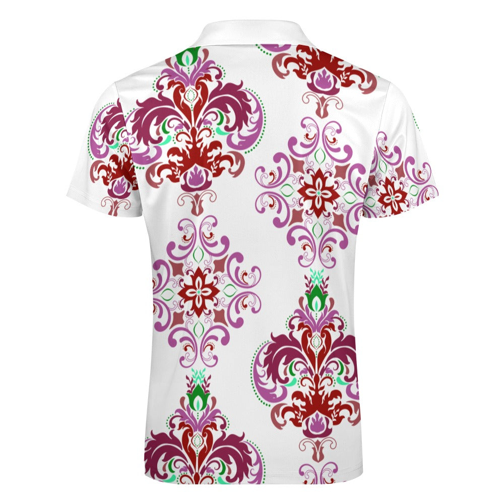 Short sleeve polo shirt Inkedjoy