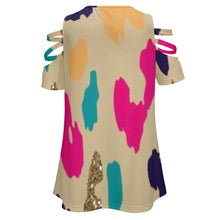 Carica l&#39;immagine nel visualizzatore di Gallery, Ladies BE Zip Off Shoulder Top Inkedjoy
