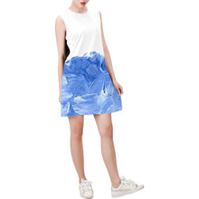 Cargar imagen en el visor de la galería, Sleeveless Round Neck Shift Dress (Model D51) Inkedjoy
