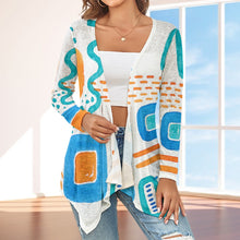 Carica l&#39;immagine nel visualizzatore di Gallery, Women&#39;s knitted cardigan Inkedjoy
