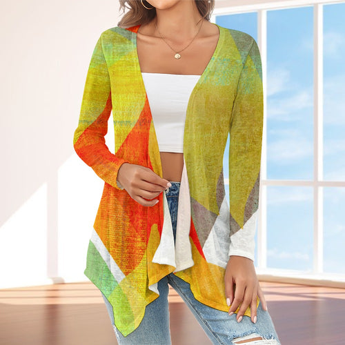 Women's knitted cardigan Inkedjoy