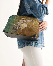 Carica l&#39;immagine nel visualizzatore di Gallery, oro Shoulder Bag borsa artistica - trisarte
